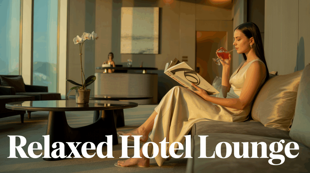 Relaxed Hotel Lounge